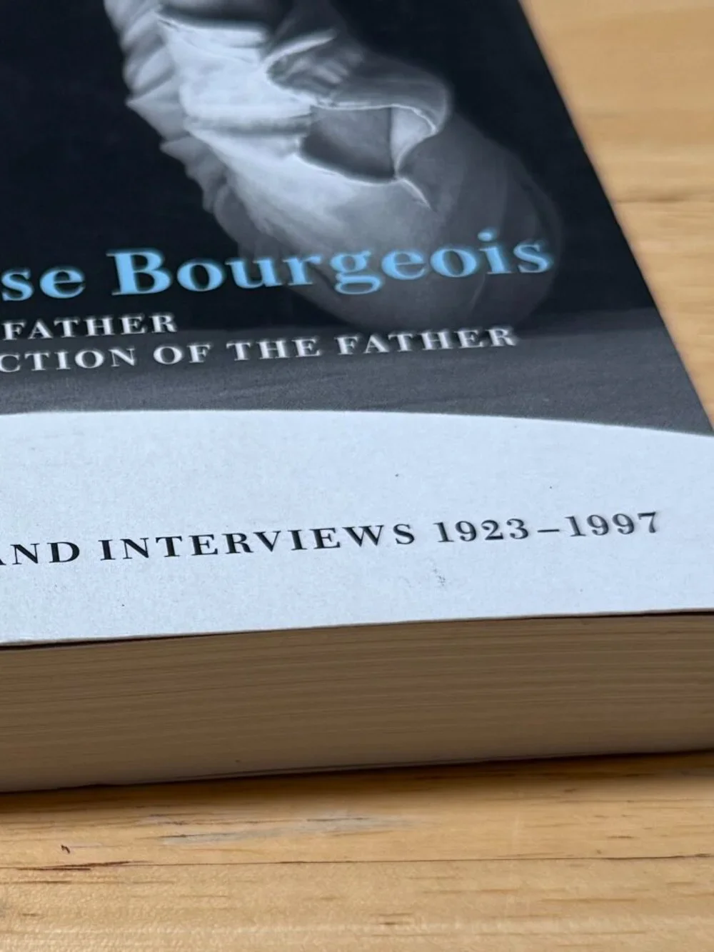 Louise Bourgeois Destruction of the Father Reconstruction of the Father Art Book